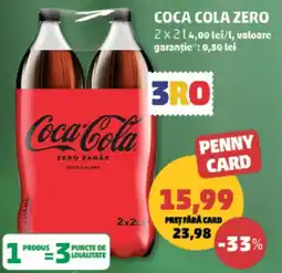 Penny Coca Cola Zero Ofertă