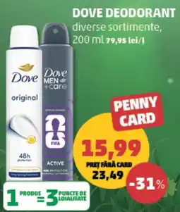 Penny Dove deodorant Ofertă