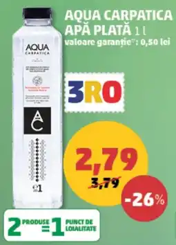 Penny Aqua Carpatica Apă Plată Ofertă