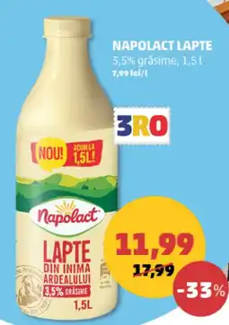 Penny Napolact lapte Ofertă