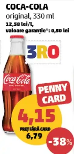 Penny Coca-Cola original Ofertă