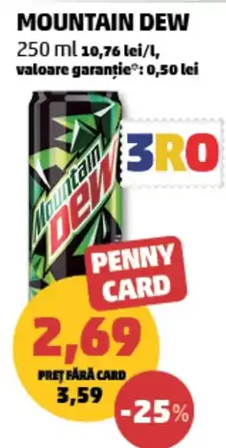 Penny mountain dew Ofertă