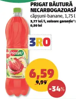 Penny Prigat bautura necarbo gazoasa capșuni-banane Ofertă