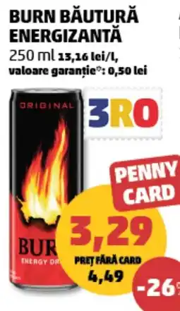 Penny Burn băutură energizantă Ofertă