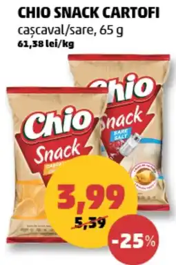 Penny Chio Snack Cartofi Ofertă