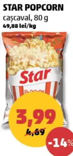 Penny Star popcorn cașcaval Ofertă