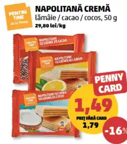 Penny Penny Napolitană cremă Ofertă