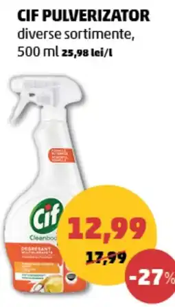 Penny Cif pulverizator Ofertă