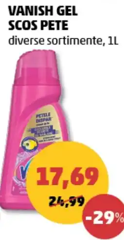 Penny Vanish gel scos pete Ofertă