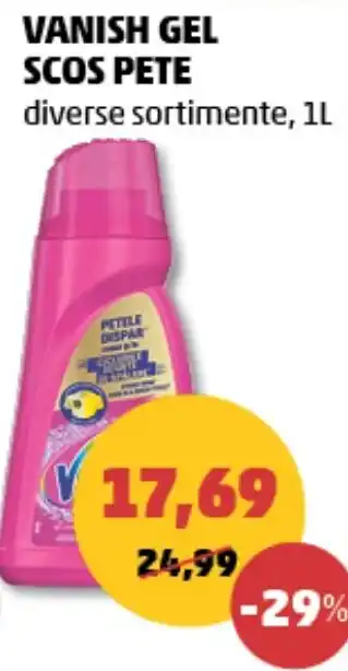 Penny Vanish gel scos pete Ofertă