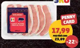 Penny Hanul Boieresc cotlet de porc fără os, feliat Ofertă