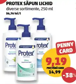 Penny Protex săpun lichid Ofertă