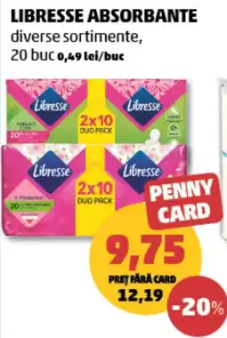 Penny Libresse absorbante Ofertă