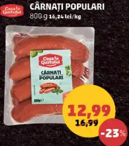 Penny Casa Gustului Cârnați Populari Ofertă