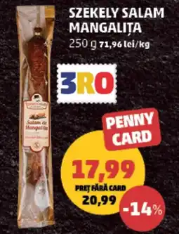 Penny 3ro salam mangalita Ofertă
