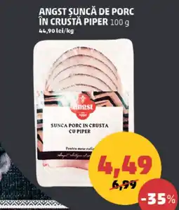 Penny Angst sunca porc in crusta cu piper Ofertă