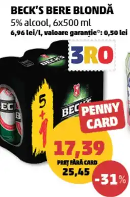 Penny Beck's bere blondă Ofertă
