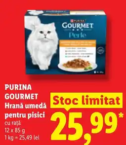 Lidl Purina gourmet perle Ofertă