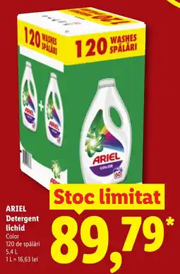Lidl Ariel detergent lichid color Ofertă