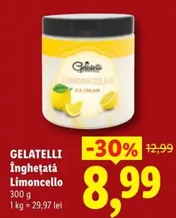 Lidl Gelatelli înghețată limoncello Ofertă