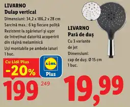 Lidl Livarano Dulap vertical Ofertă