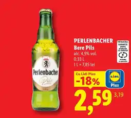 Lidl Perlenbacher Bere Pils Ofertă