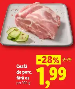 Lidl Ceafă de porc, fără os Ofertă