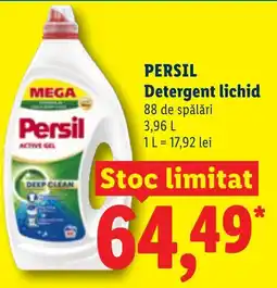 Lidl Persil detergent lichid Ofertă