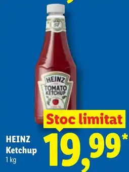 Lidl Heinz ketchup Ofertă