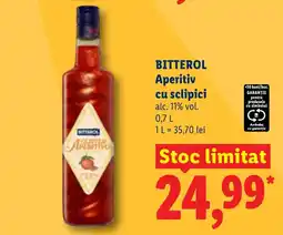 Lidl Bitterol Aperitiv cu sclipici Ofertă