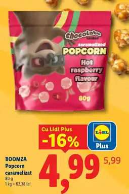 Lidl Boomza Popcorn caramelizat Ofertă