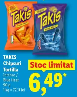 Lidl Takis chipsuri tortilla Ofertă