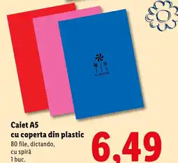 Lidl Caiet A5 Ofertă