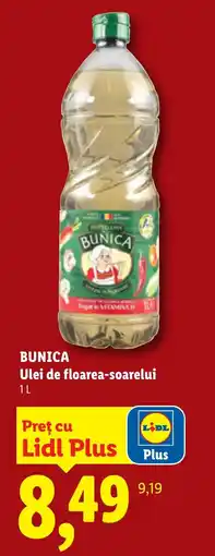 Lidl Bunica ulei de floarea-soarelui Ofertă