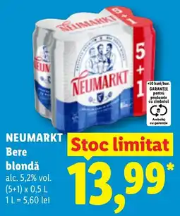 Lidl Neumarkt bere blondă Ofertă