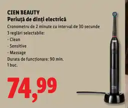 Lidl Cien beauty periua de dinti electrica Ofertă