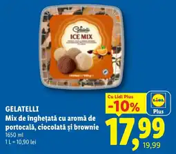 Lidl Gelatelli ice mix Ofertă