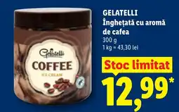 Lidl Gelatelli înghețată cu aromă de cafea Ofertă