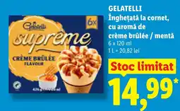 Lidl Gelatelli supreme Ofertă