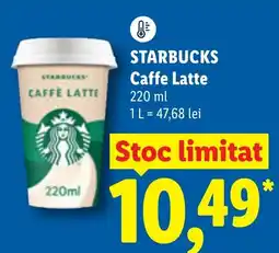 Lidl Starbucks Caffe Latte Ofertă