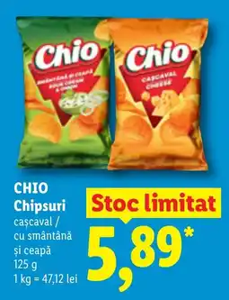 Lidl Chio chipsuri Ofertă