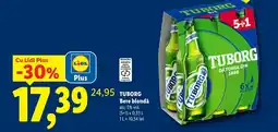 Lidl Tuborg Bere blondă Ofertă