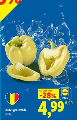 Lidl Lidl Ardei gras verde Ofertă