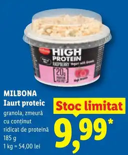 Lidl Milbona Iaurt proteic Ofertă
