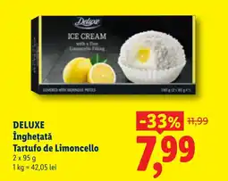 Lidl Deluxe Înghețată Tartufo de Limoncello Ofertă