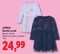 Lidl Lupilu rochie cu tul Ofertă