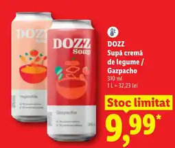 Lidl Dozz soup Ofertă