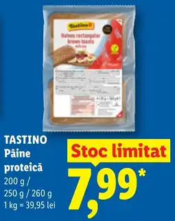 Lidl Tastino Pâine proteică Ofertă