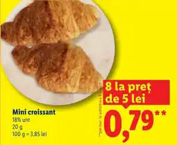Lidl Mini croissant Ofertă