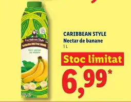 Lidl Caribbean Style Nectar de banane Ofertă